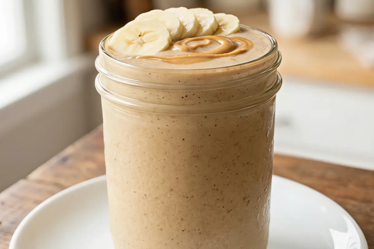 Peanut Butter Banana Smoothie Recipe