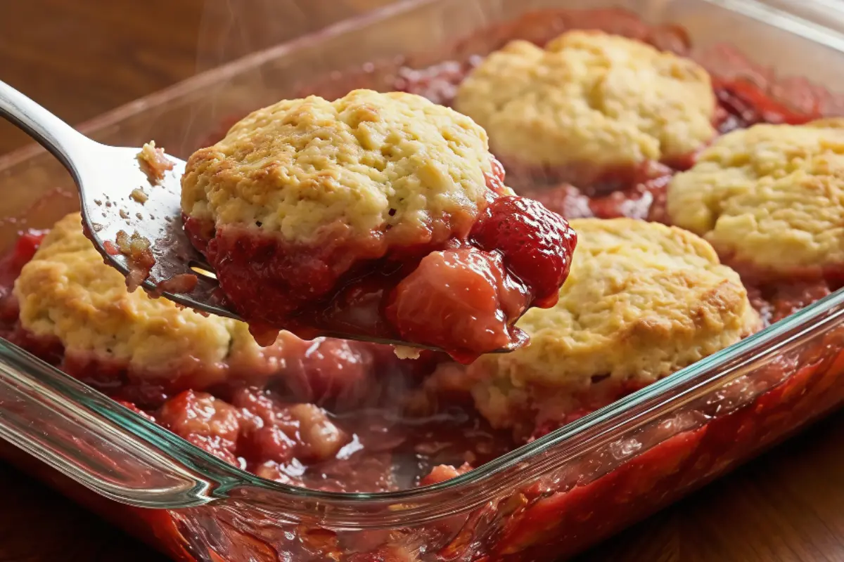 Rhubarb Cobbler Dessert