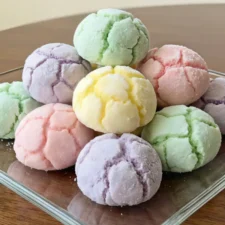 Spring Crinkle Cookies Recipe