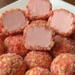 Strawberry Crunch Cheesecake Bites