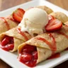 Strawberry Pie Enchiladas