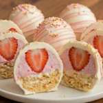 Strawberry Shortcake Egg Bombs