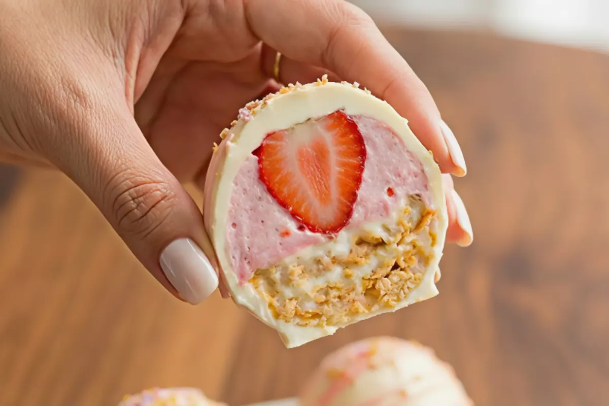 Strawberry Shortcake Egg Bombs Recipe