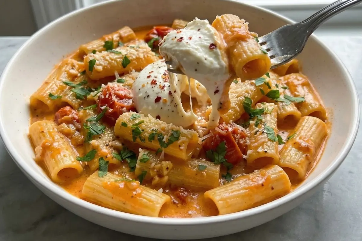 Tomato Garlic Pasta Recipe