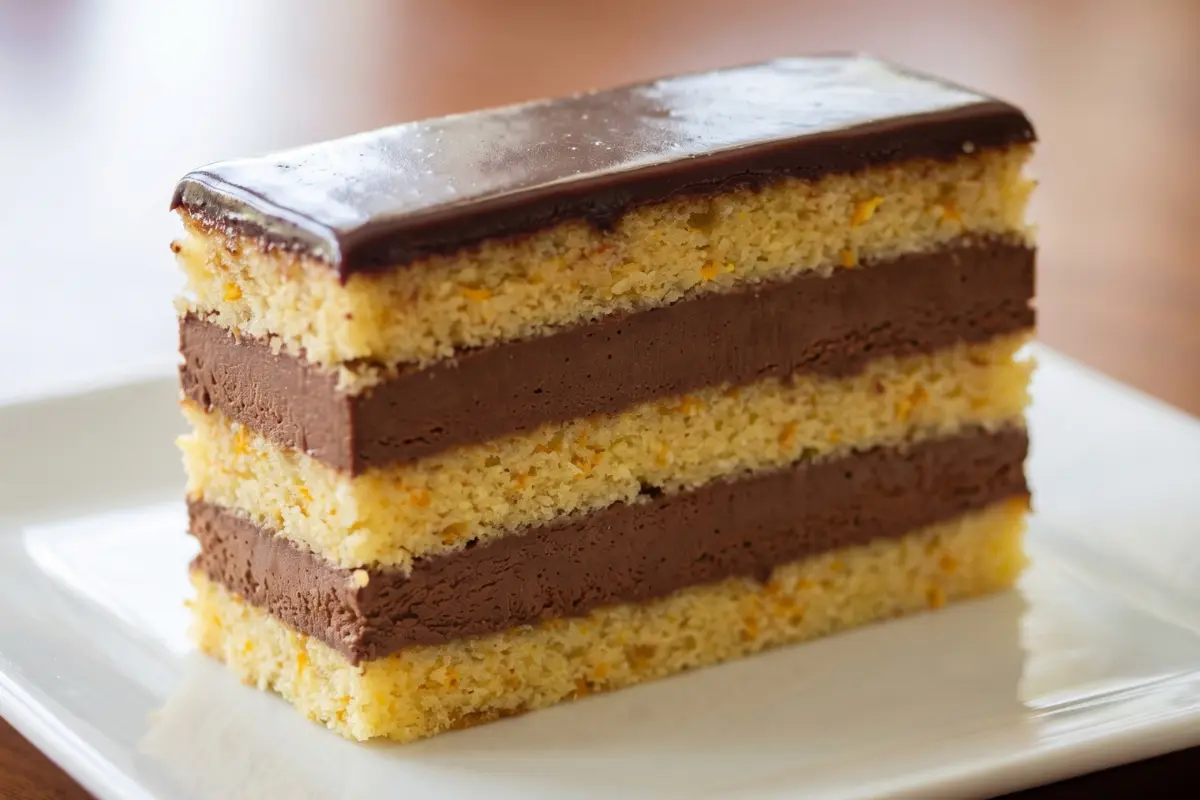 Chocolate Orange Mousse Cake