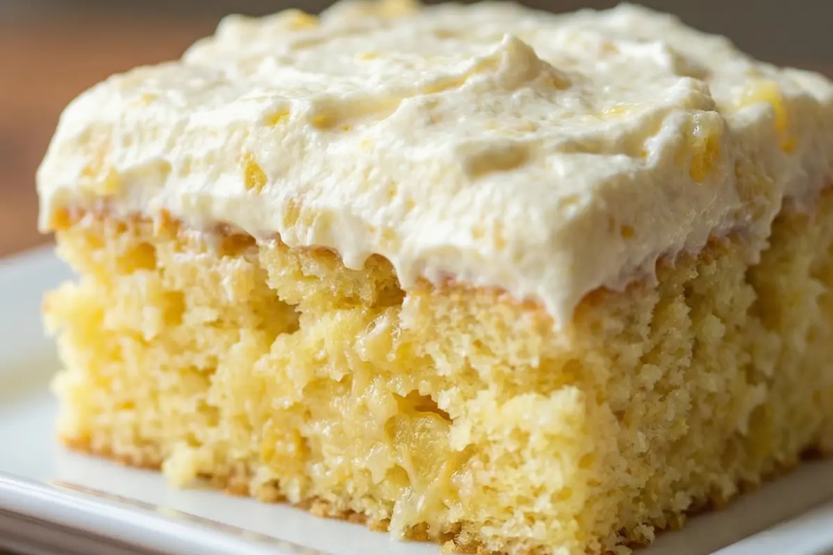 Pineapple Sunshine Cake Recipe