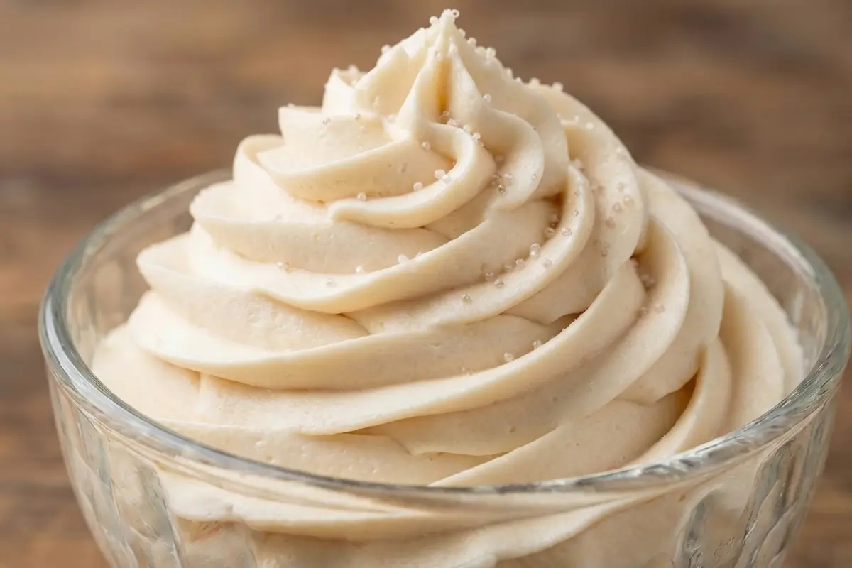 Russian buttercream frosting