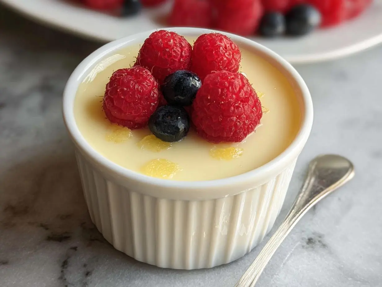 3 Ingredients Lemon Posset Recipe