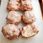 Baked Rhubarb Fritters