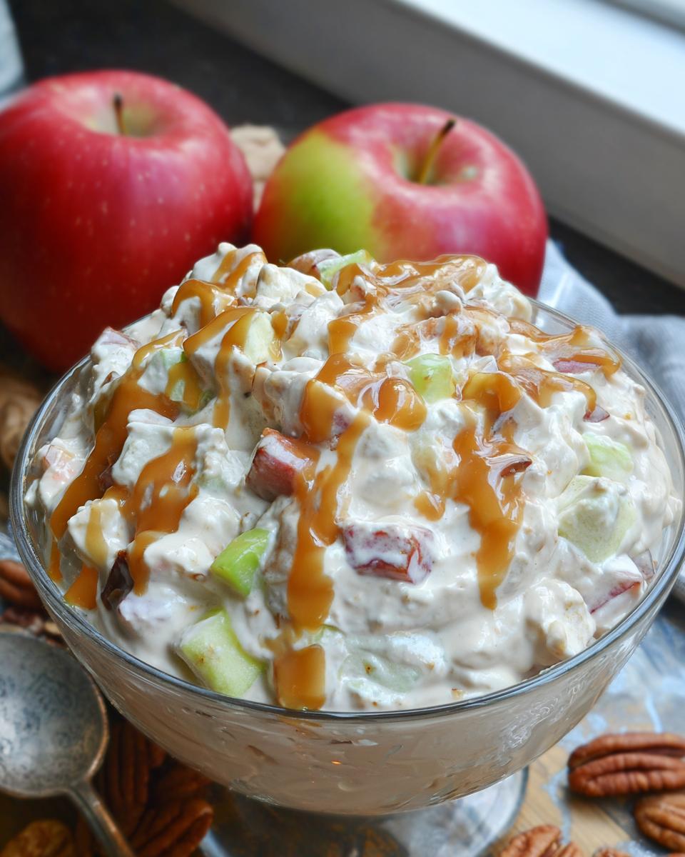 Caramel Apple Fluff Salad - detail 1