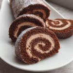 Chocolate Mocha Swiss Rolls.
