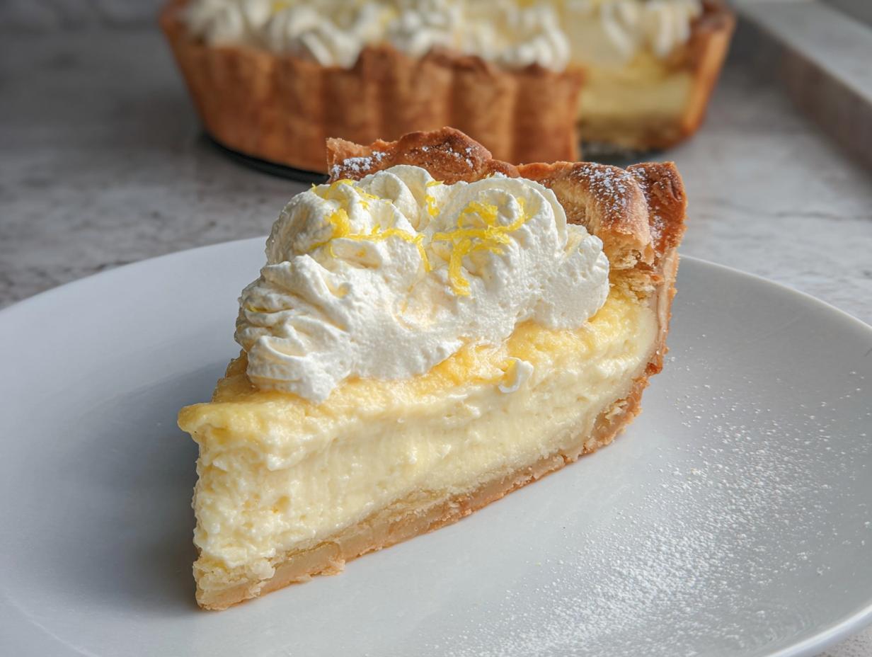 Creamy Sicilian Ricotta Pie