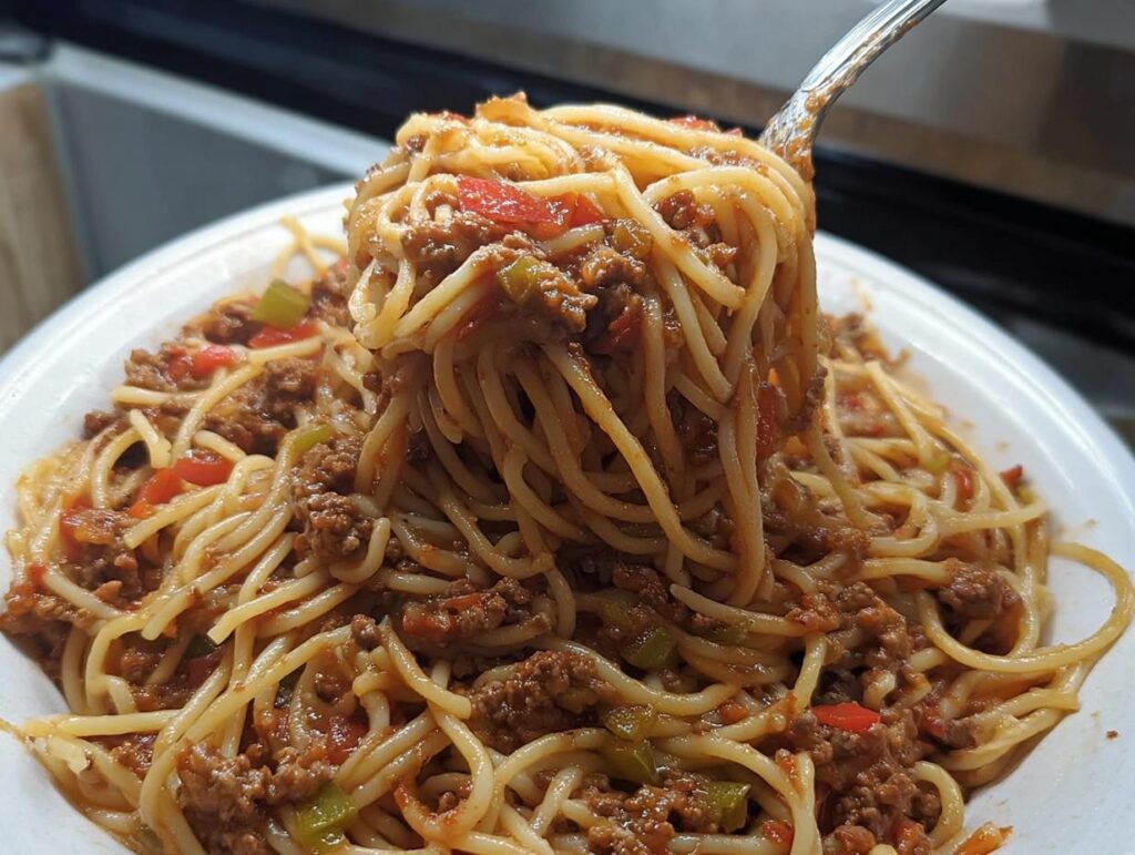 Dirty Spaghetti Recipe