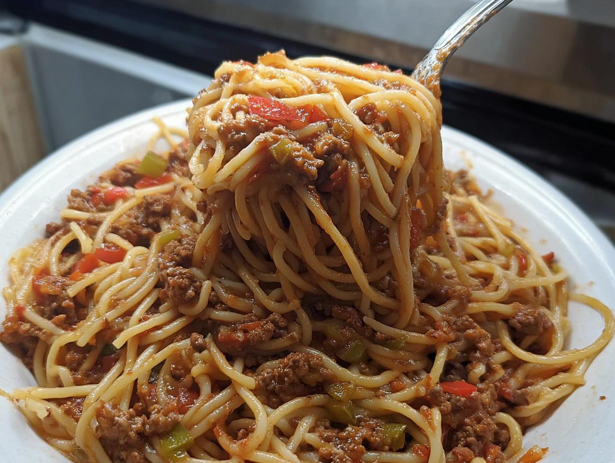 Dirty Spaghetti Recipe