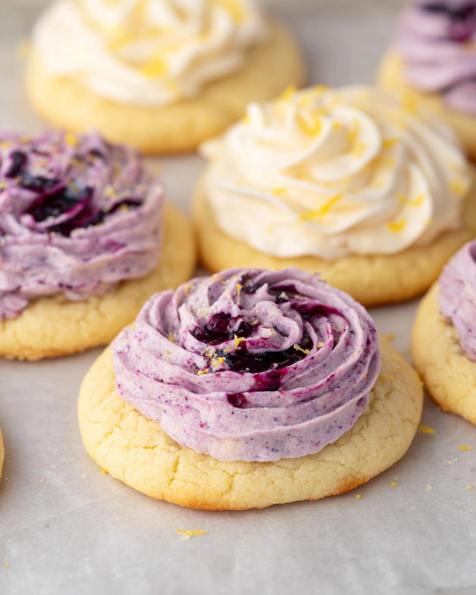 Lemon Blueberry Cookies - detail 1