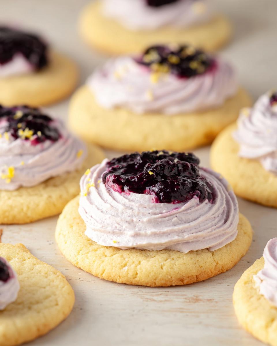 Lemon Blueberry Cookies - detail 2