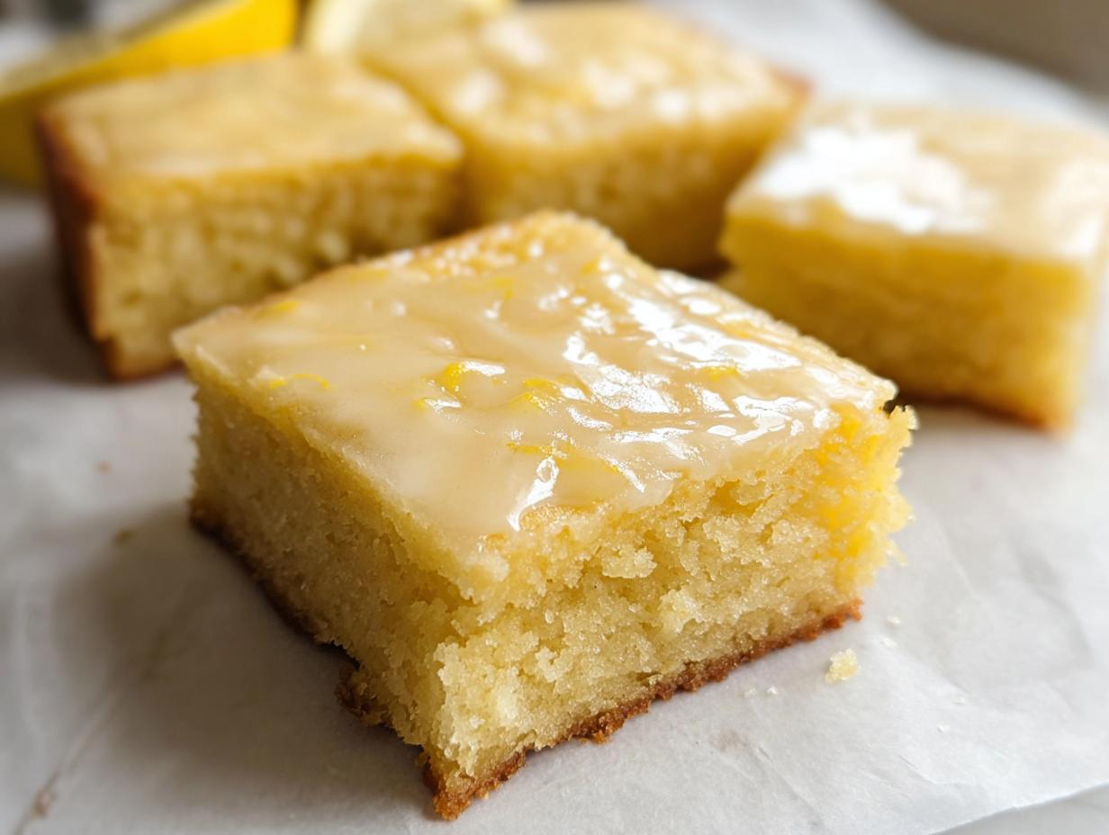 Lemon Brownies