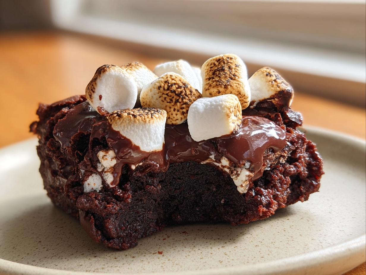 Mexican Hot Chocolate Brownies