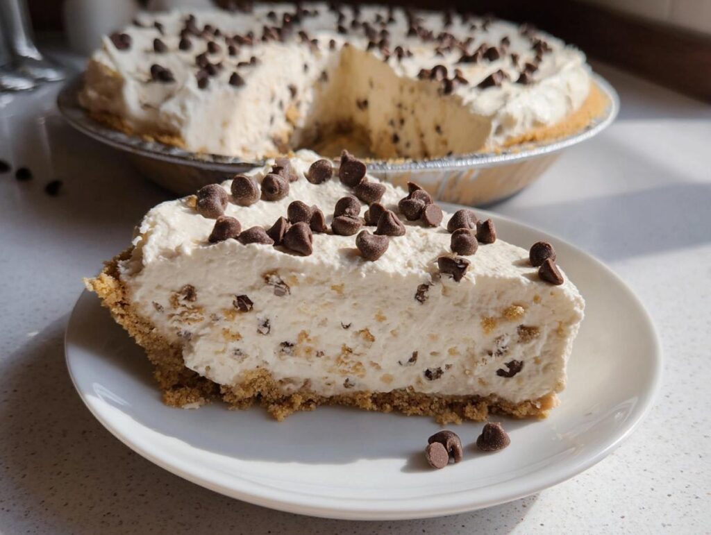 No-Bake Cannoli Cream Pie
