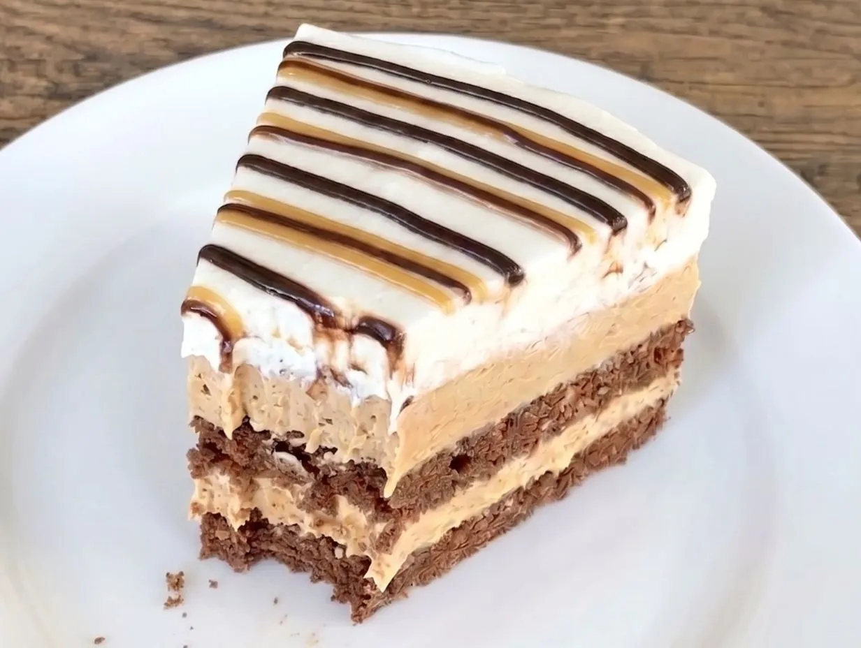 No Bake Mocha Ice Cream Cake