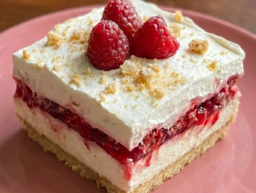 Raspberry Cheesecake Lush Recipe No-bake Raspberry Cheesecake Lush