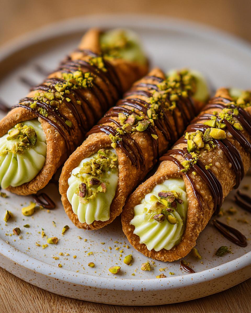 Pistachio Cannoli Recipe - detail 1