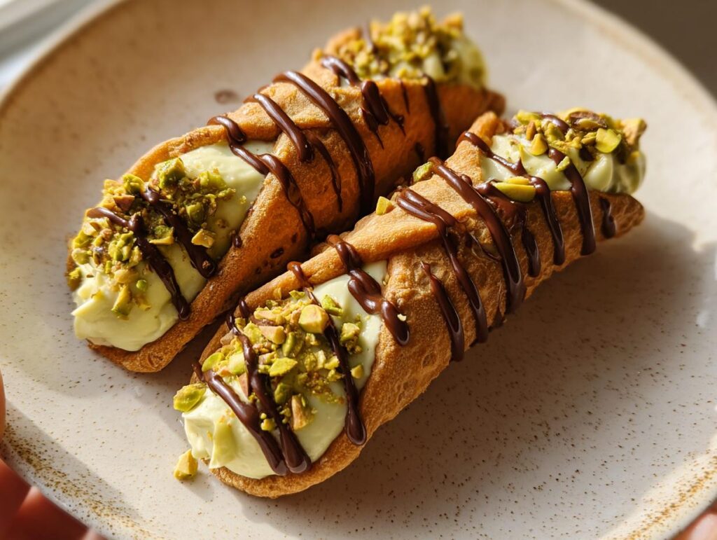 Pistachio Cannoli Recipe