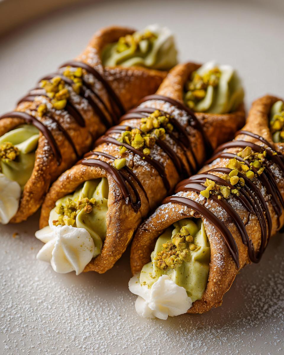 Pistachio Cannoli Recipe - detail 2