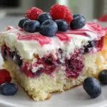 Berry Sheet Cake