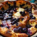 Blueberry Lemon Dutch Baby