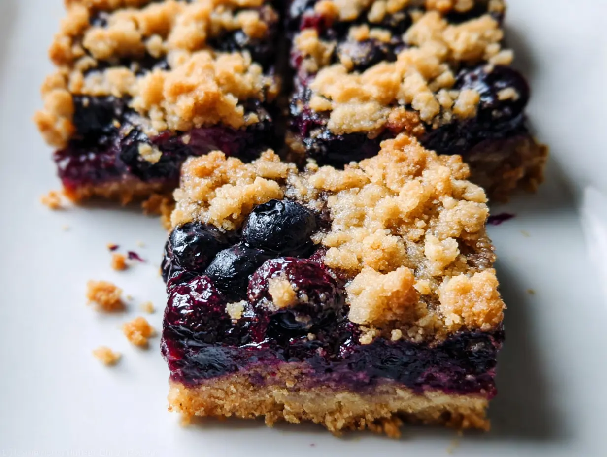 Blueberry Pie Bars Recipe