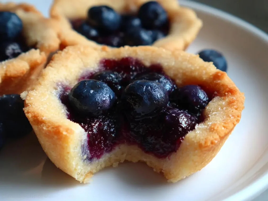 Blueberry Shortbread Pies