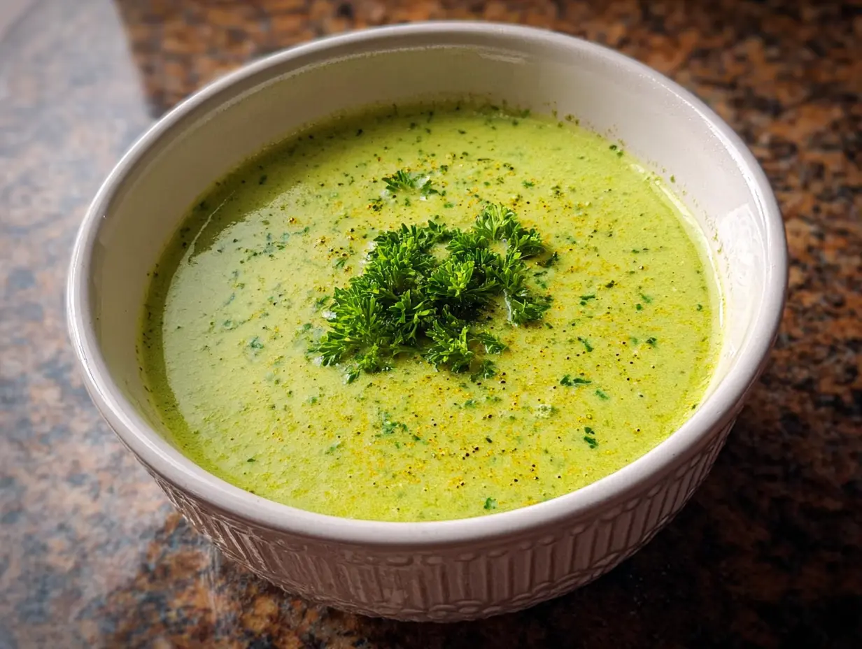 Broccoli Cauliflower Glow Soup