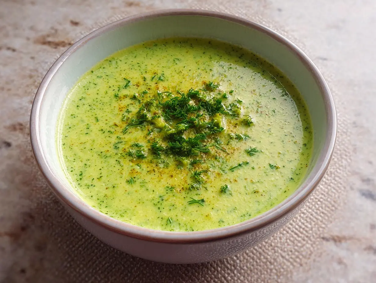Broccoli Cauliflower Glow Soup Recipe