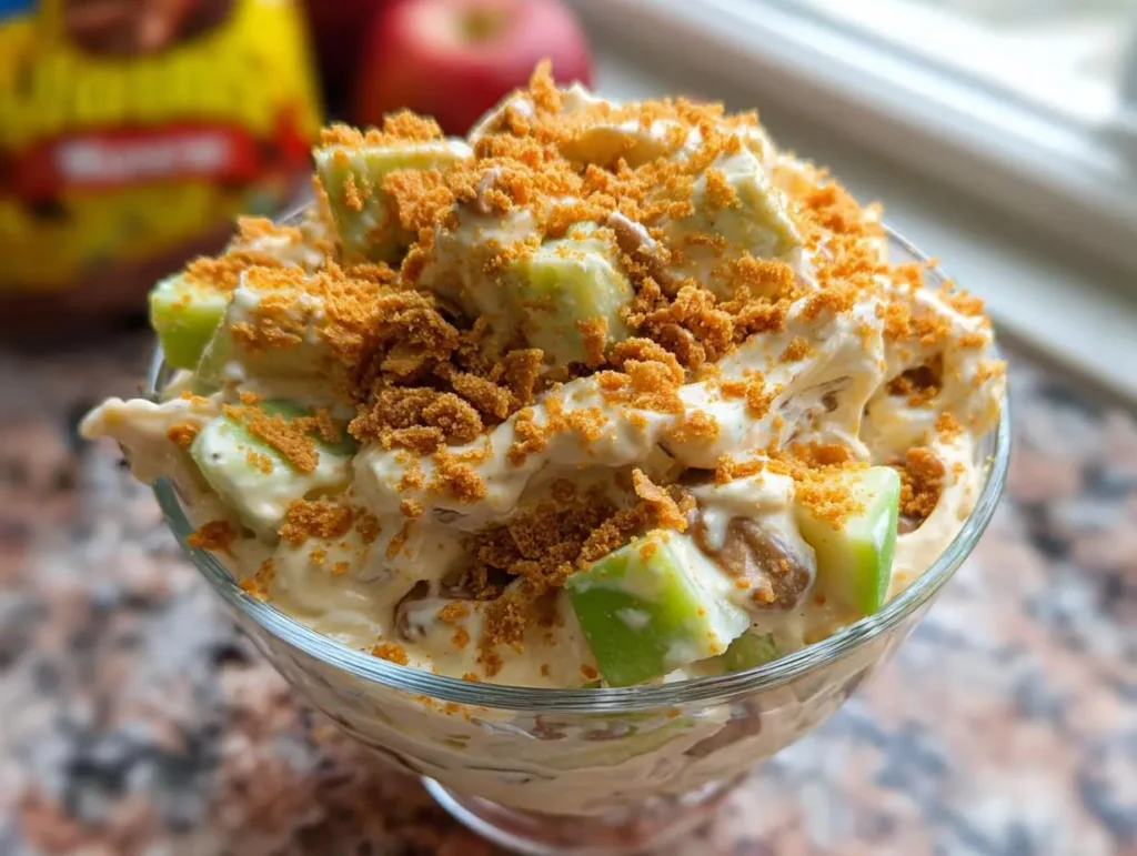 Butterfinger Apple Salad
