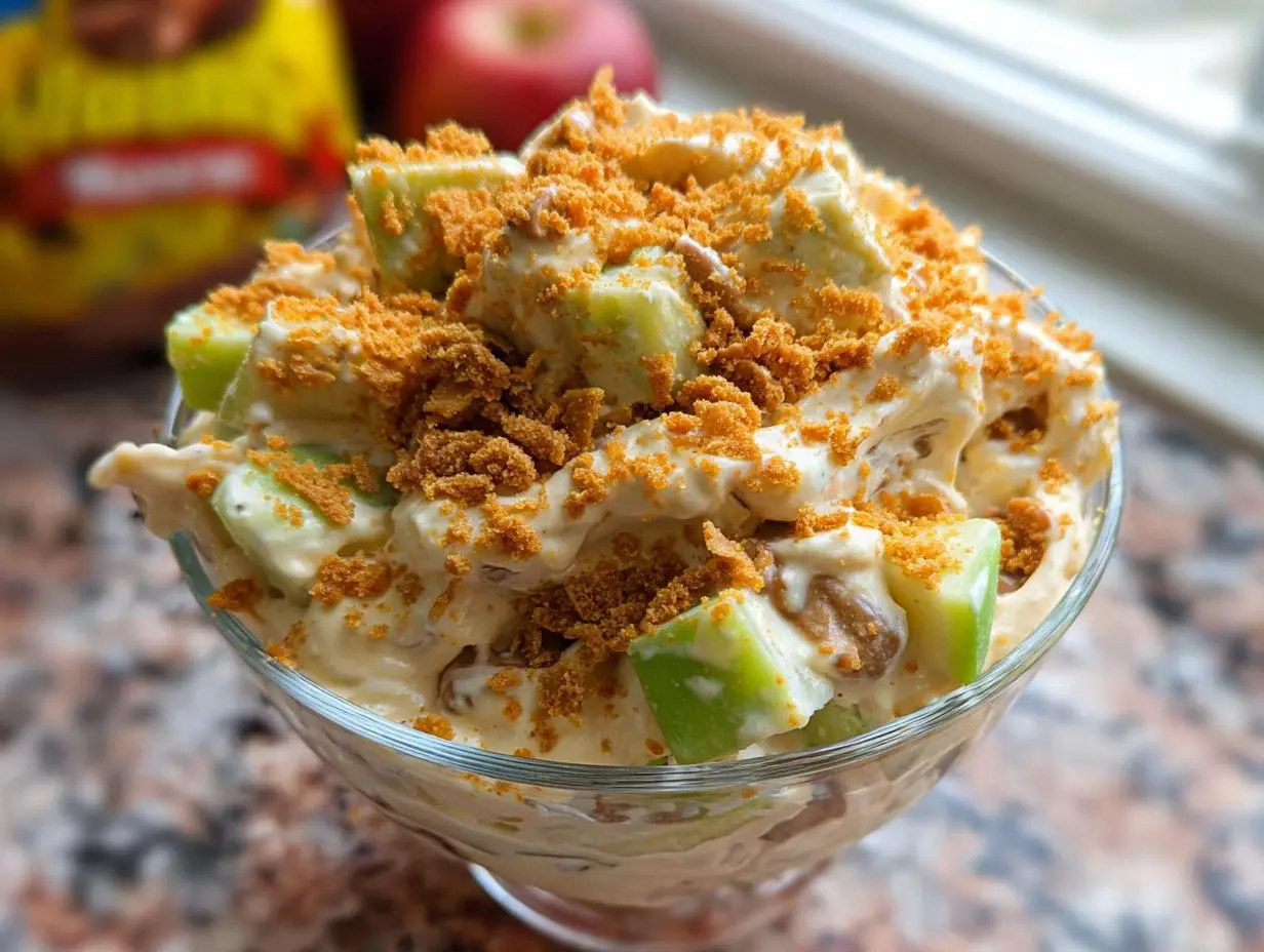 Butterfinger Apple Salad
