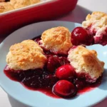 Buttermilk Biscuit Cherry Cobbler