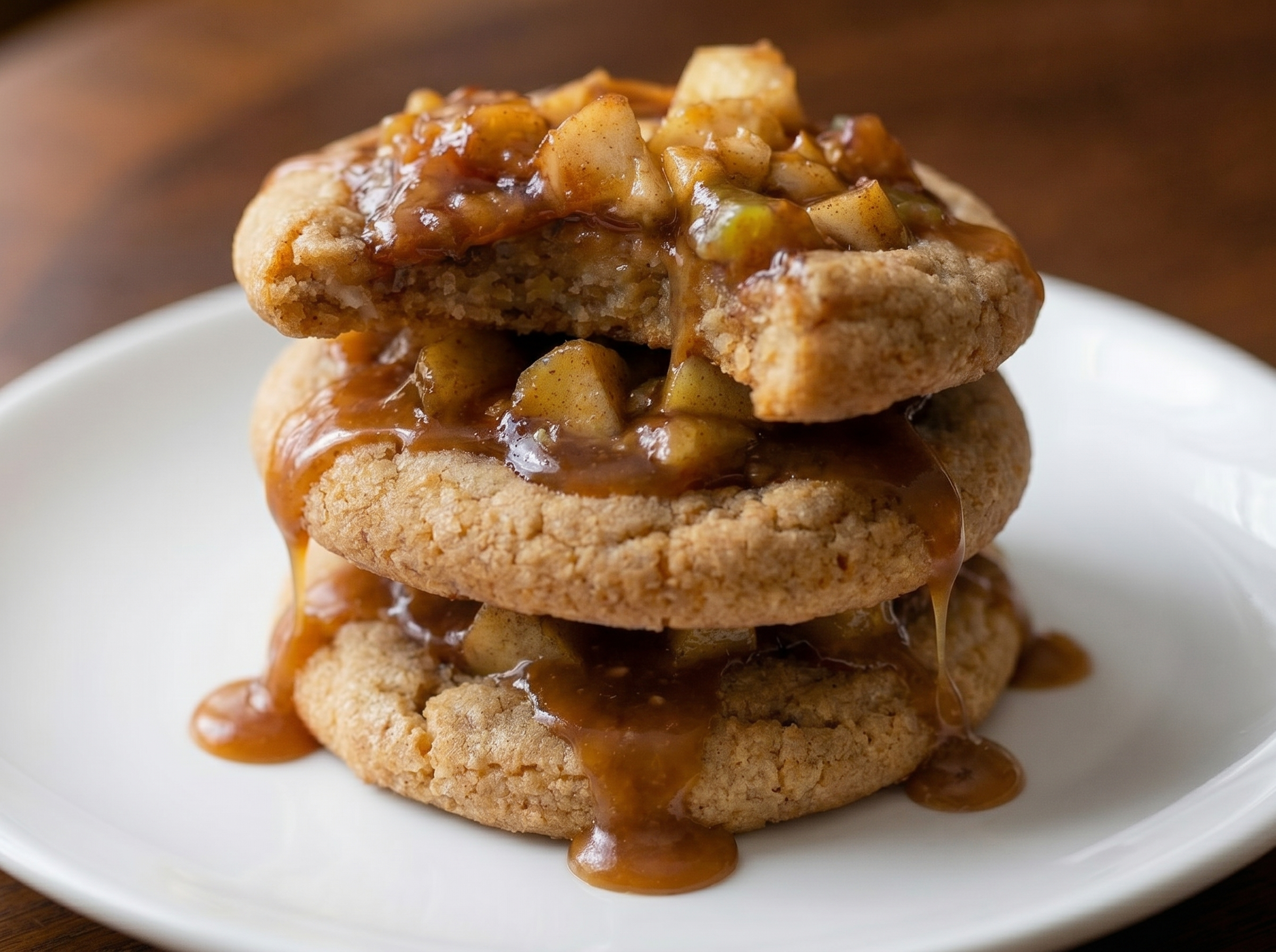Caramel Apple Pie Cookies Recipe