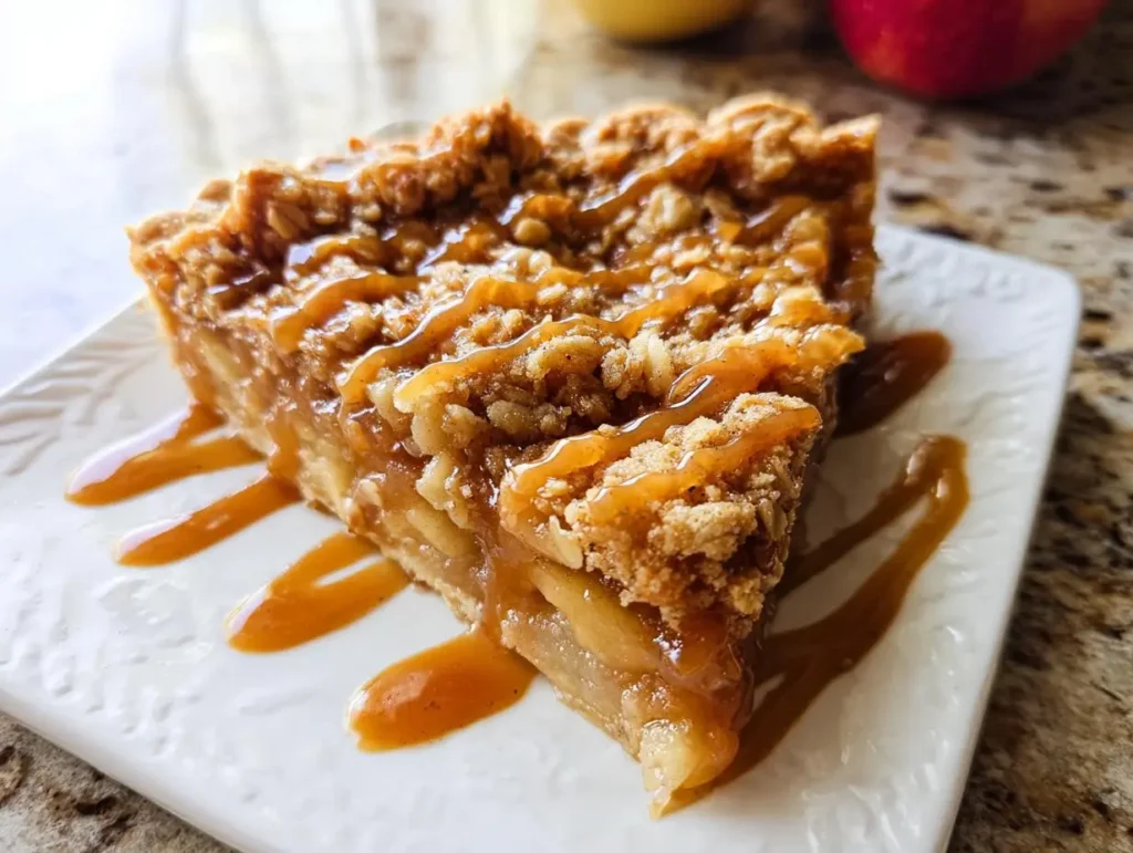 Caramel Apple Slab Pie