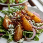 Caramelized Pear And Blue Cheese Salad
