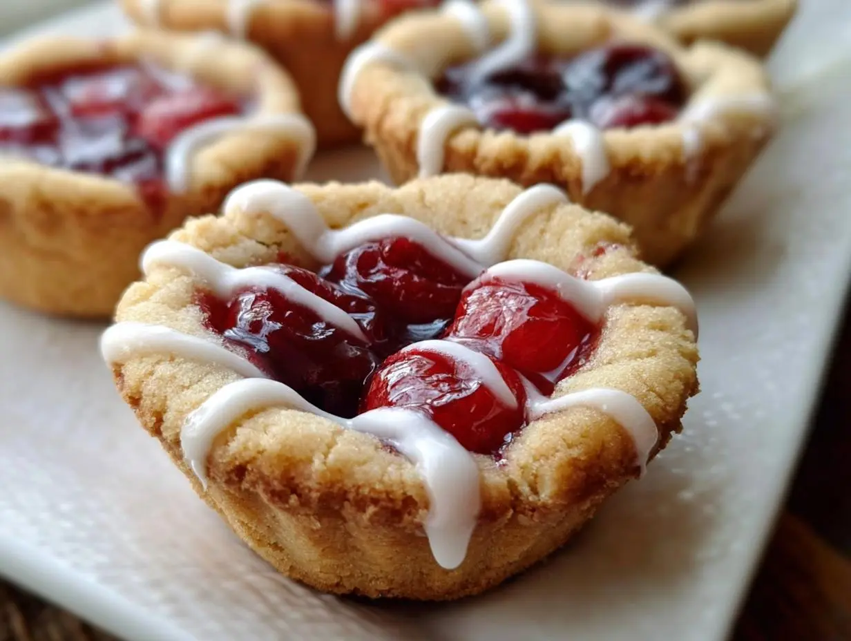 Cherry Pie Cookie Cups Recipe Cherry Pie Cookie Cups Recipe