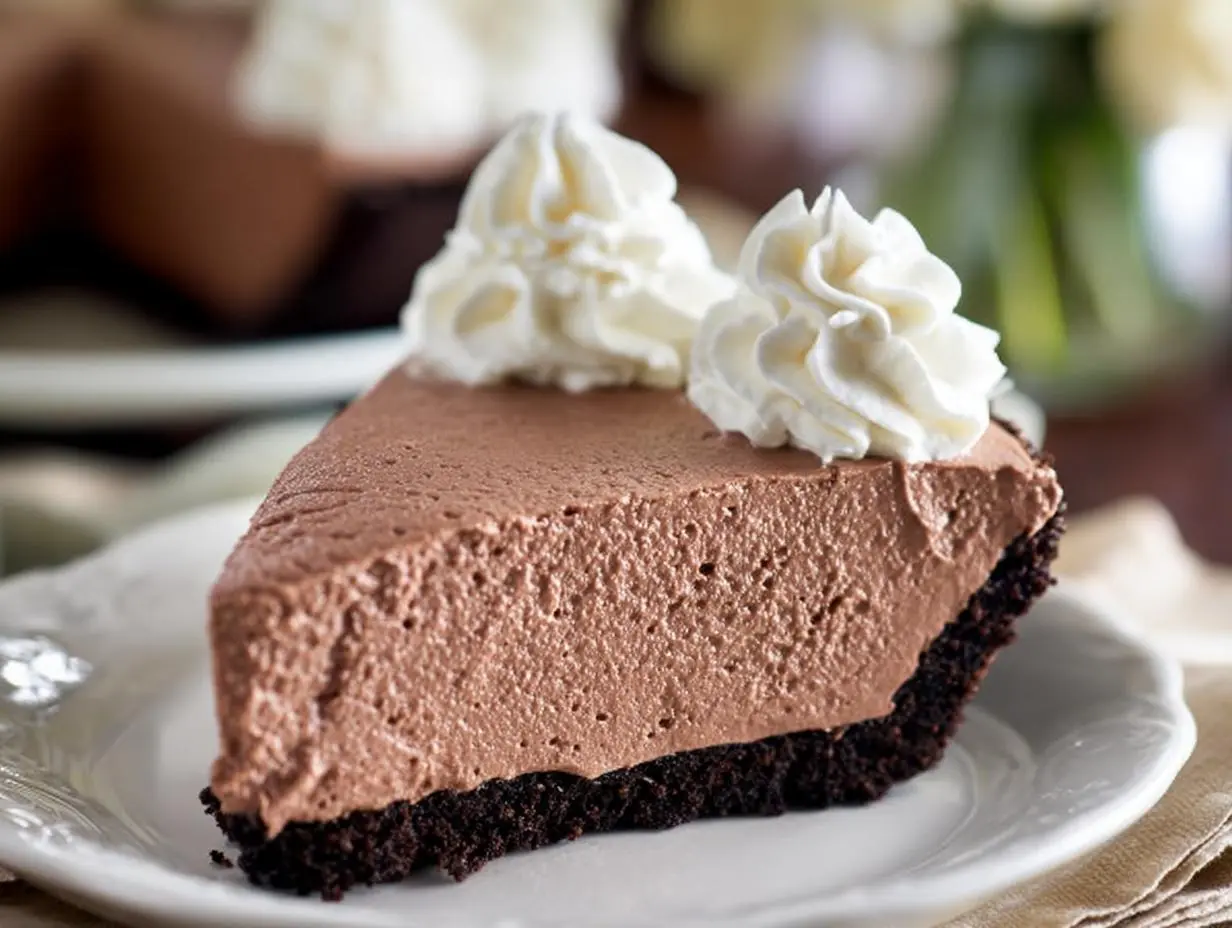 Chocolate Icebox Pie Recipe