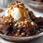 Chocolate Turtle Cobbler