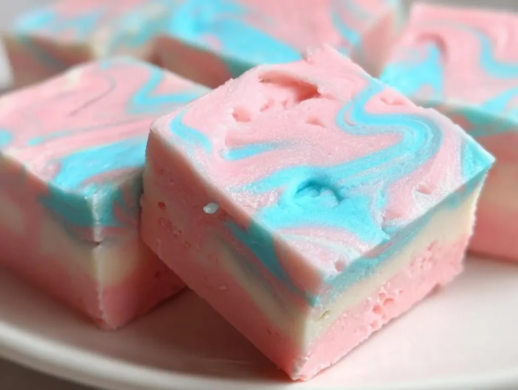Cotton Candy Fudge