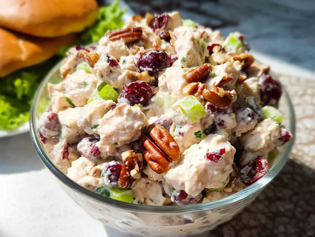 Cranberry Pecan Chicken Salad