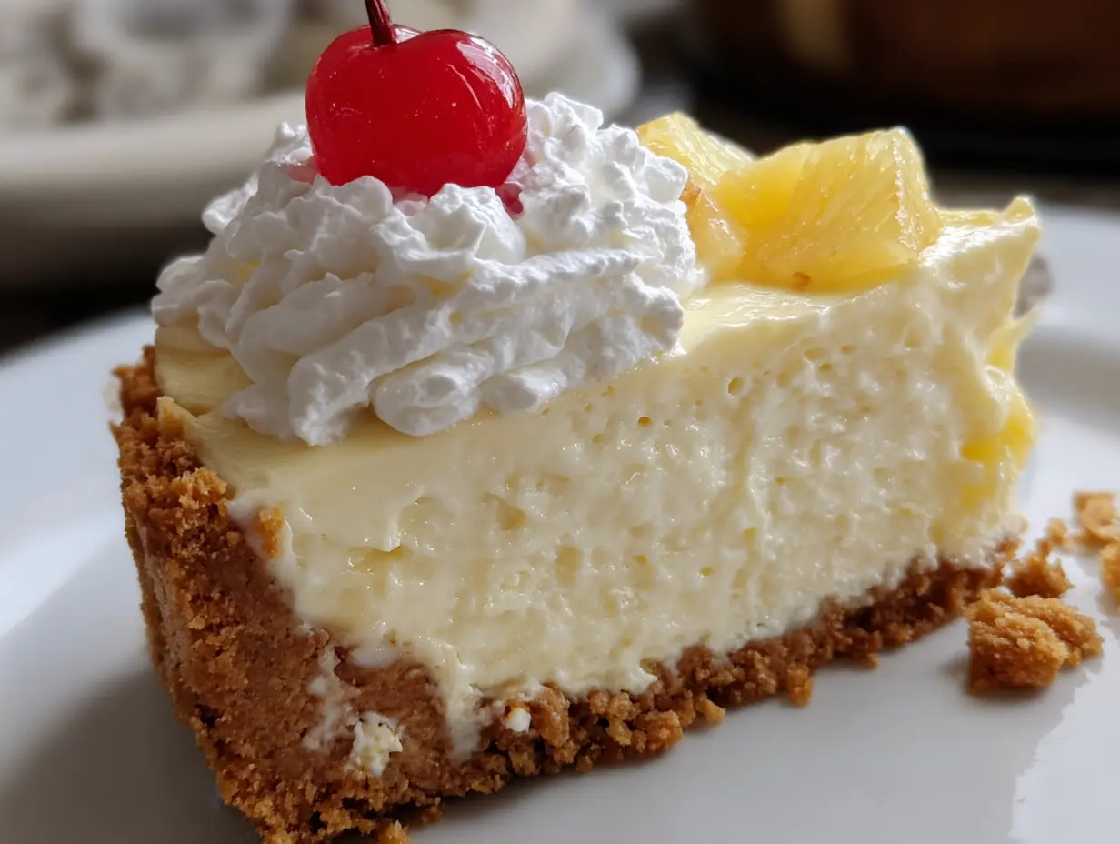 Creamy Pineapple Cheesecake