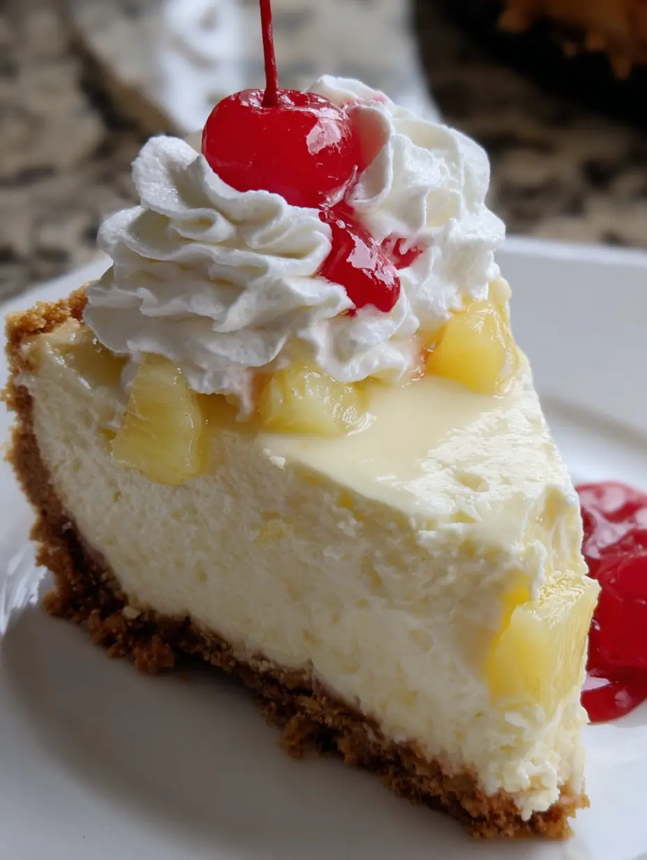 Creamy Pineapple Cheesecake Recipe