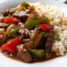 Crock Pot Pepper Steak