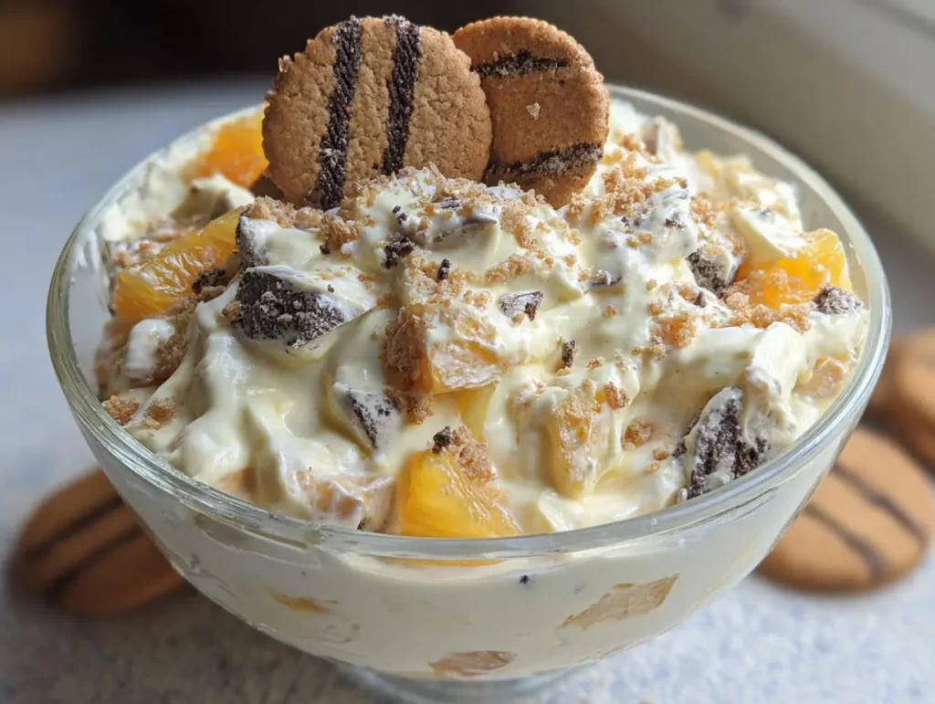 Fudge Stripe Cookies Salad