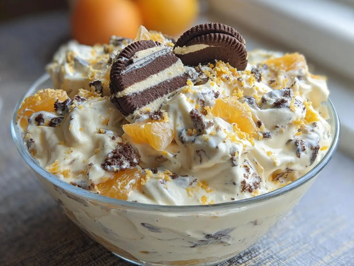 Fudge Stripe Cookies Salad Recipe